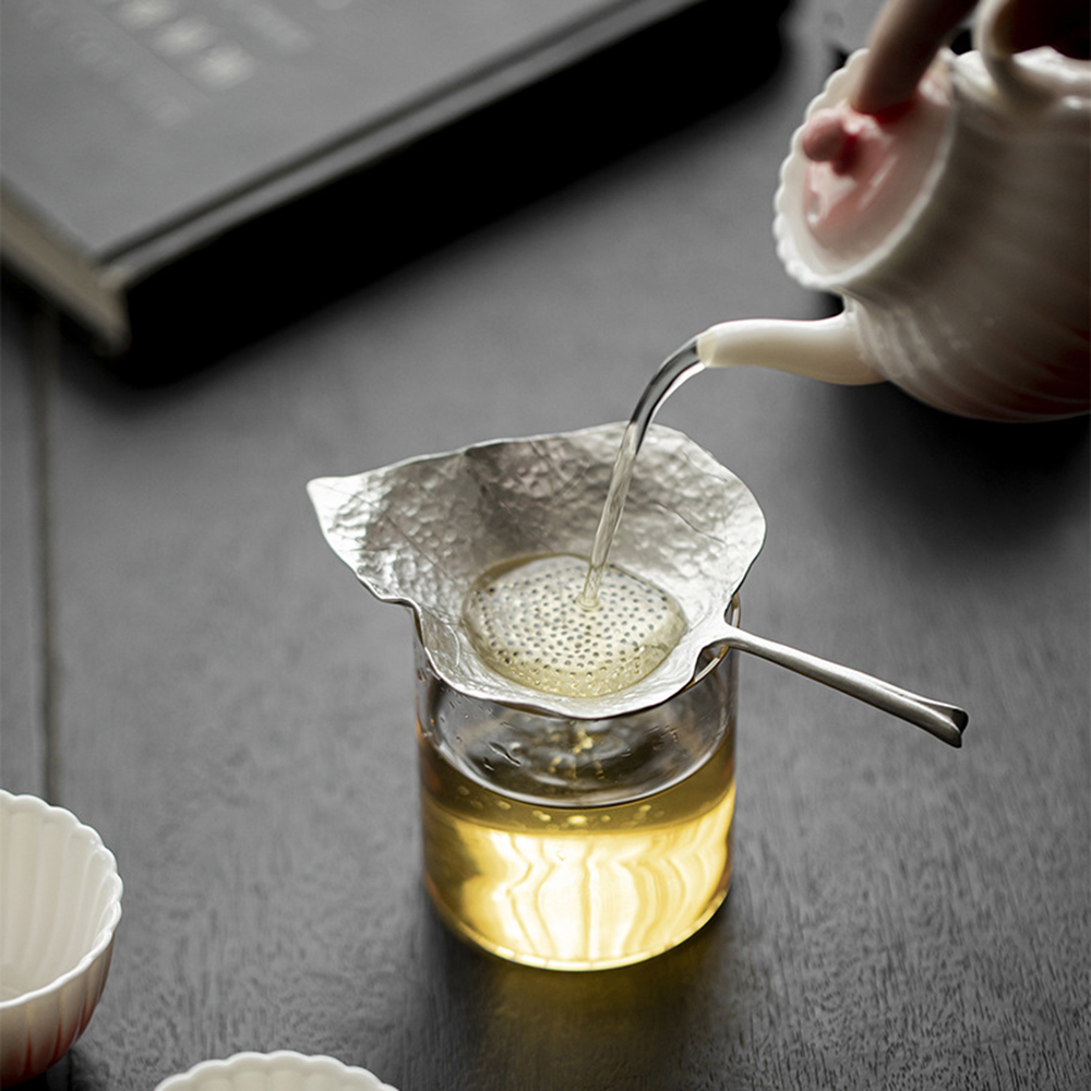 Loose Leaf Tea Infuser - مصفاة شاي من الصفيح الصلب المطلي