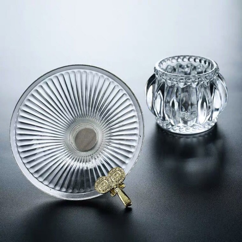 سميكة الزجاج الشاي كوب الشاي م - مراجعة Loose Leaf Tea Infuser وسعره