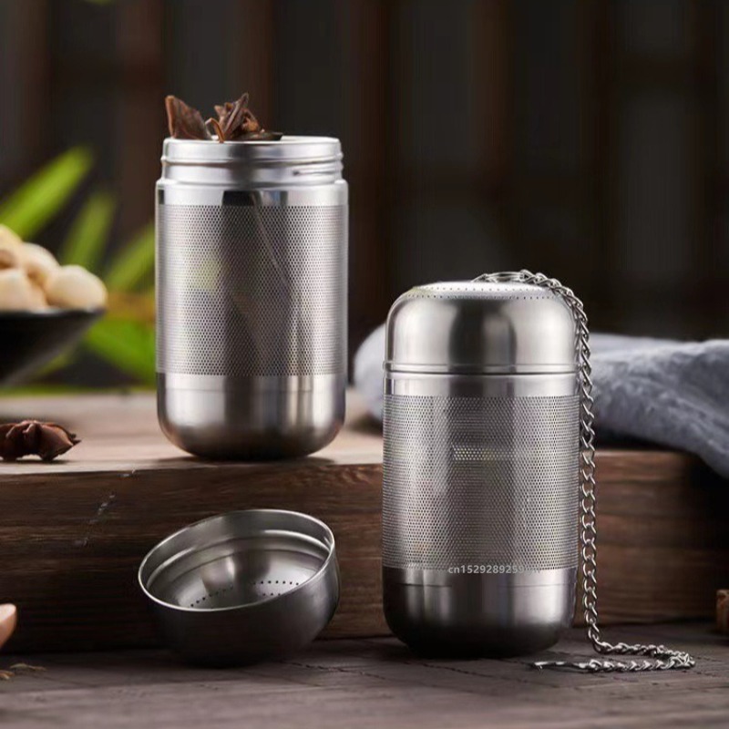 مصفاة شاي من الفولاذ المقاوم ل - مراجعة Loose Leaf Tea Infuser وسعره