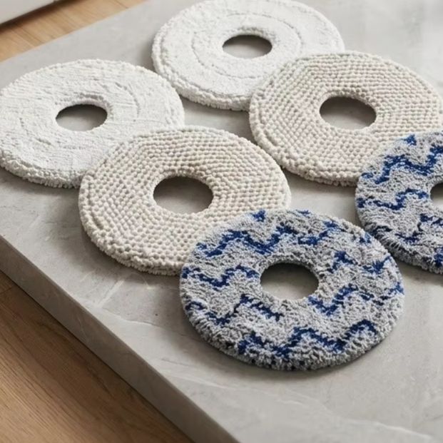6 قطع من وسادات الممسحة المصنو - مراجعة Cloth Pad Reusable وسعره