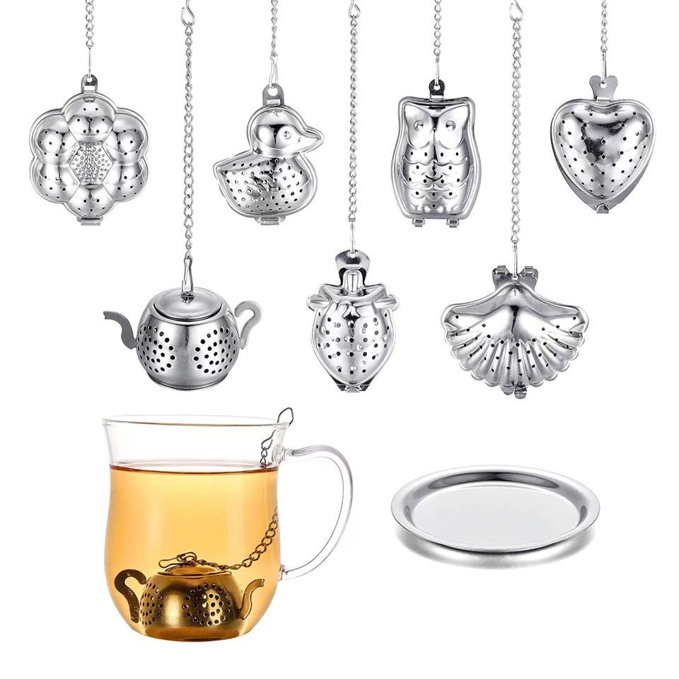مصفاة شاي من الفولاذ المقاوم ل - مراجعة Loose Leaf Tea Infuser وسعره