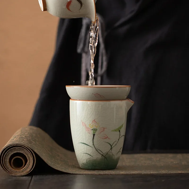 مصفاة شاي سيراميك مطلية يدويًا - مراجعة Loose Leaf Tea Infuser وسعره